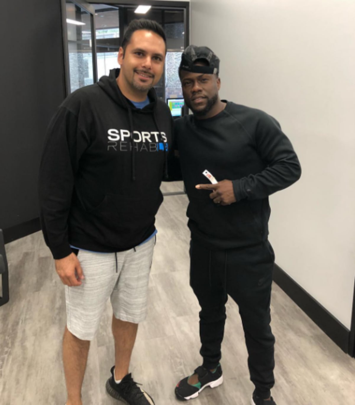 Dr. Pat has worked with a slew of Hollywood stars, including comedian Kevin Hart.
(@drpat_srla/instagram)
