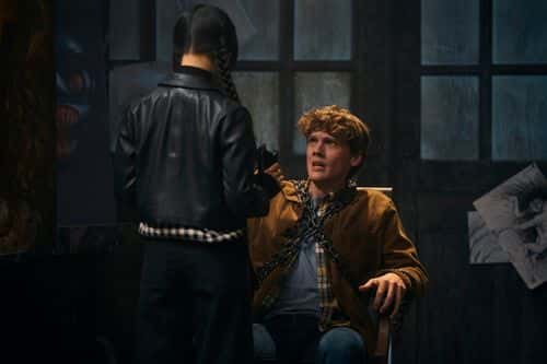 Hunter Doohan as Tyler in a still from 'Wednesday' (Netflix)