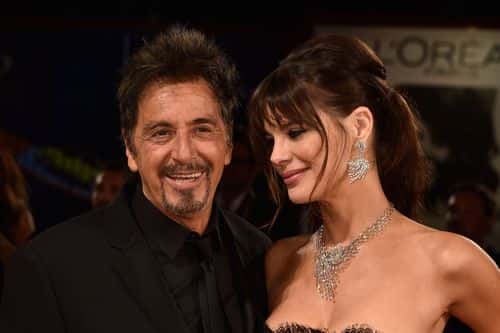 Al Pacino and Lucila Sola attend 'The Humbling' premiere during the 71st Venice Film Festival on August 30, 2014 in Venice, Italy.