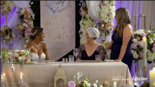 Domynique chats with Mackinley’s mother and sister in 'MAFS' Season 16 episode 3 (Lifetime)