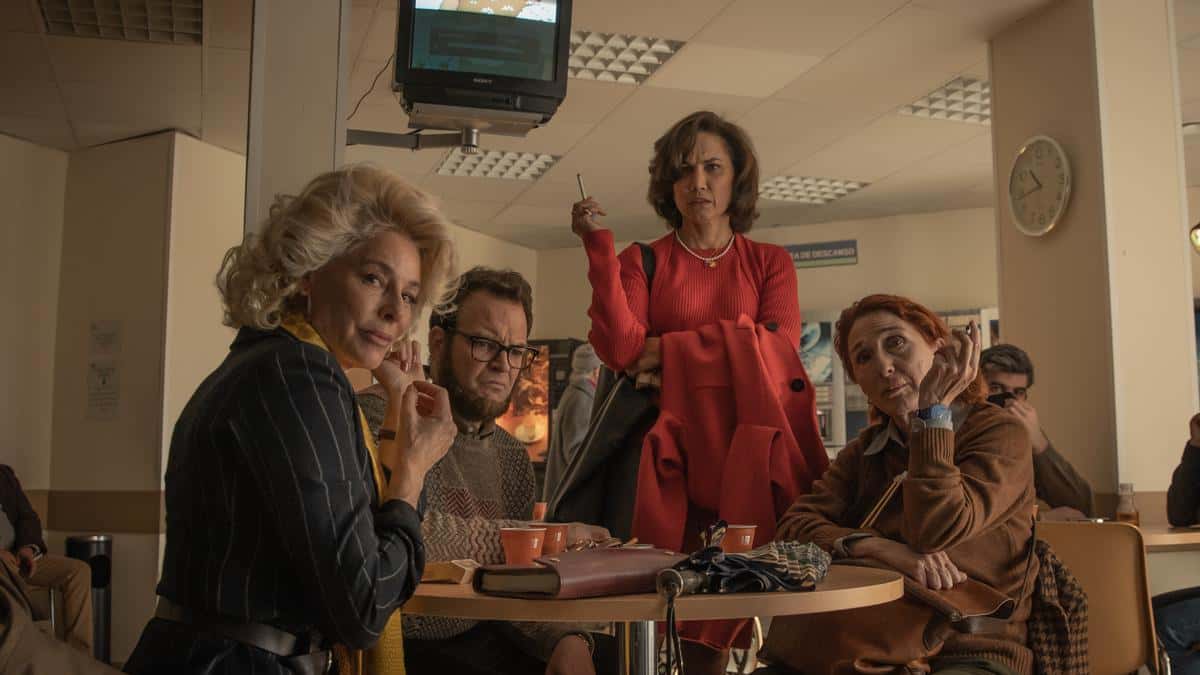 (L to R) Belén Rueda, Fran Cantos, Toni Acosta and Gracia Olayo in 'Phenomena' (Netflix)