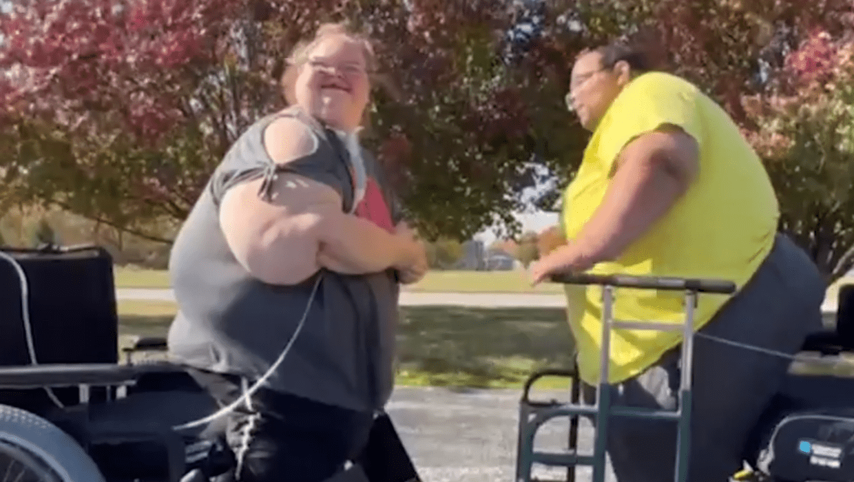 Tammy Slaton and fiance, Caleb (TheUSSun)