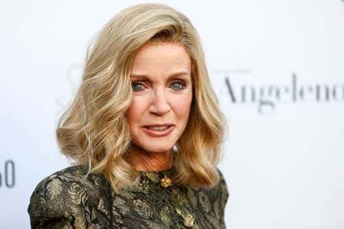 Actor Donna Mills attends Larry King's 60th Broadcasting Anniversary Event at HYDE Sunset: Kitchen + Cocktails on May 1, 2017 in West Hollywood, California.