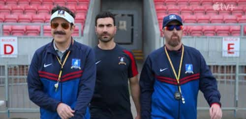 A still from 'Ted Lasso' Season 3 trailer (Apple TV+)