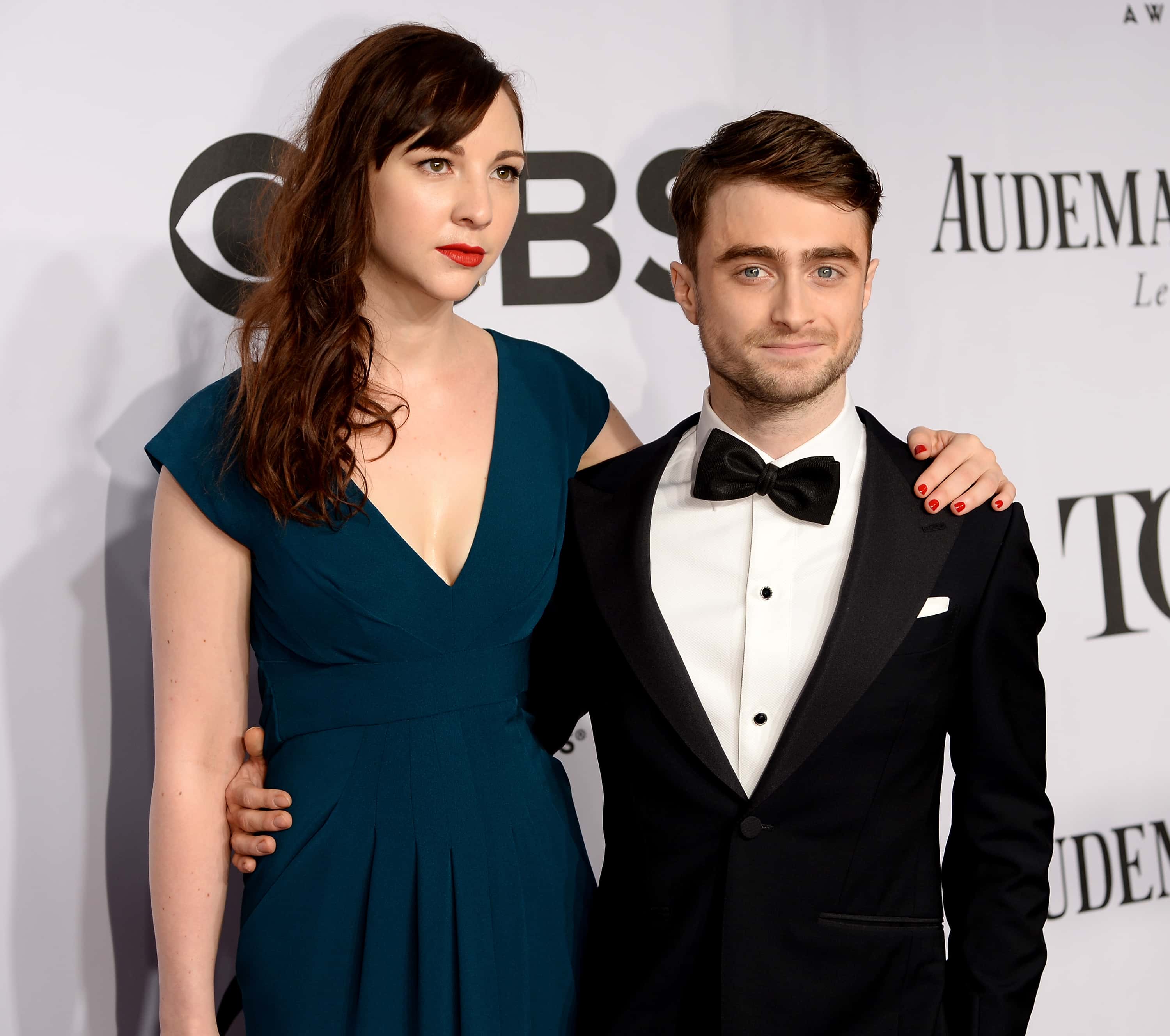 NEW YORK, NY - JUNE 08:  Erin Darke and Daniel Radcliffe attend the 68th Annual Tony Awards at Radio