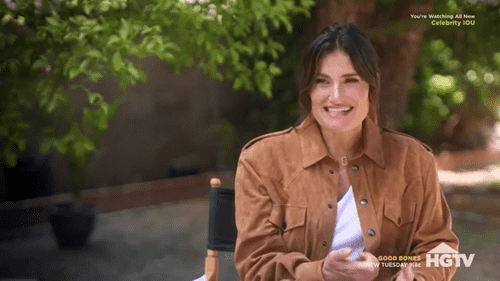 Idina Menzel on 'Celebrity IOU' Season 4 Part 2 (HGTV)