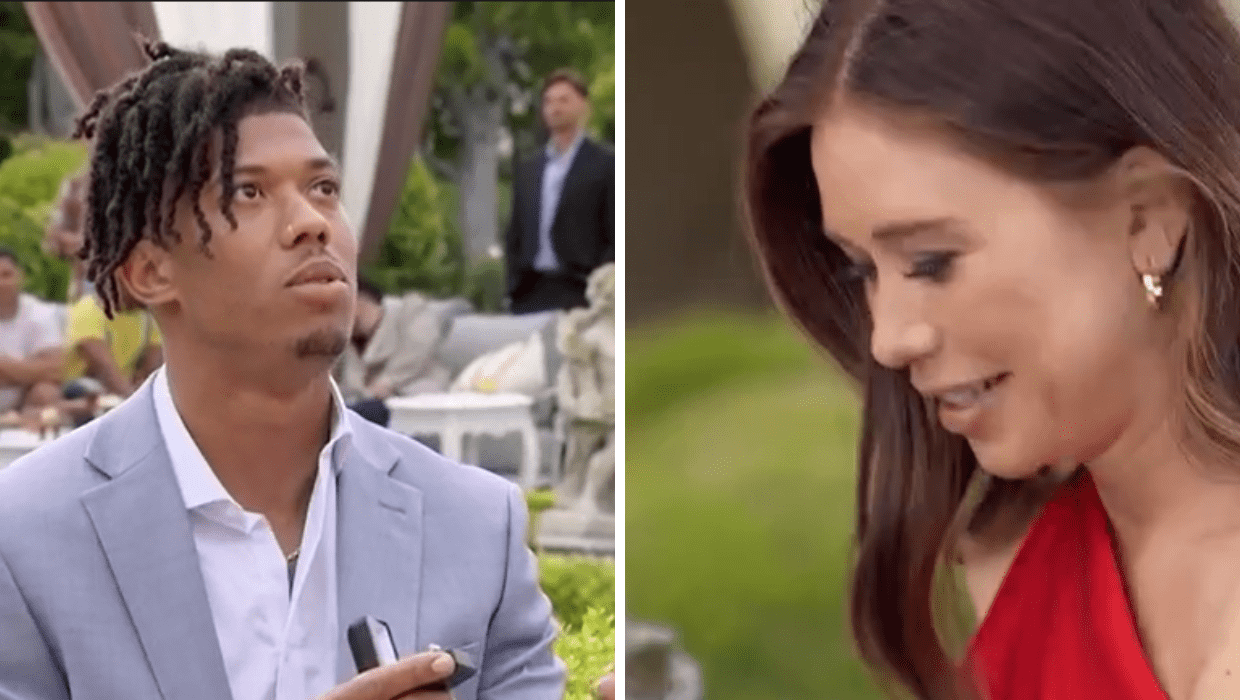 Nate and Gabby in 'The Bachelorette' 2022 (ABC)