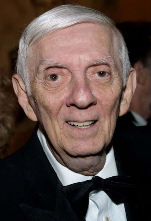 Producer Aaron Spelling attends the Gala Event Honoring Army Archerd's 50th year at Daily Variety April 26, 2002 in Beverly Hills, CA.