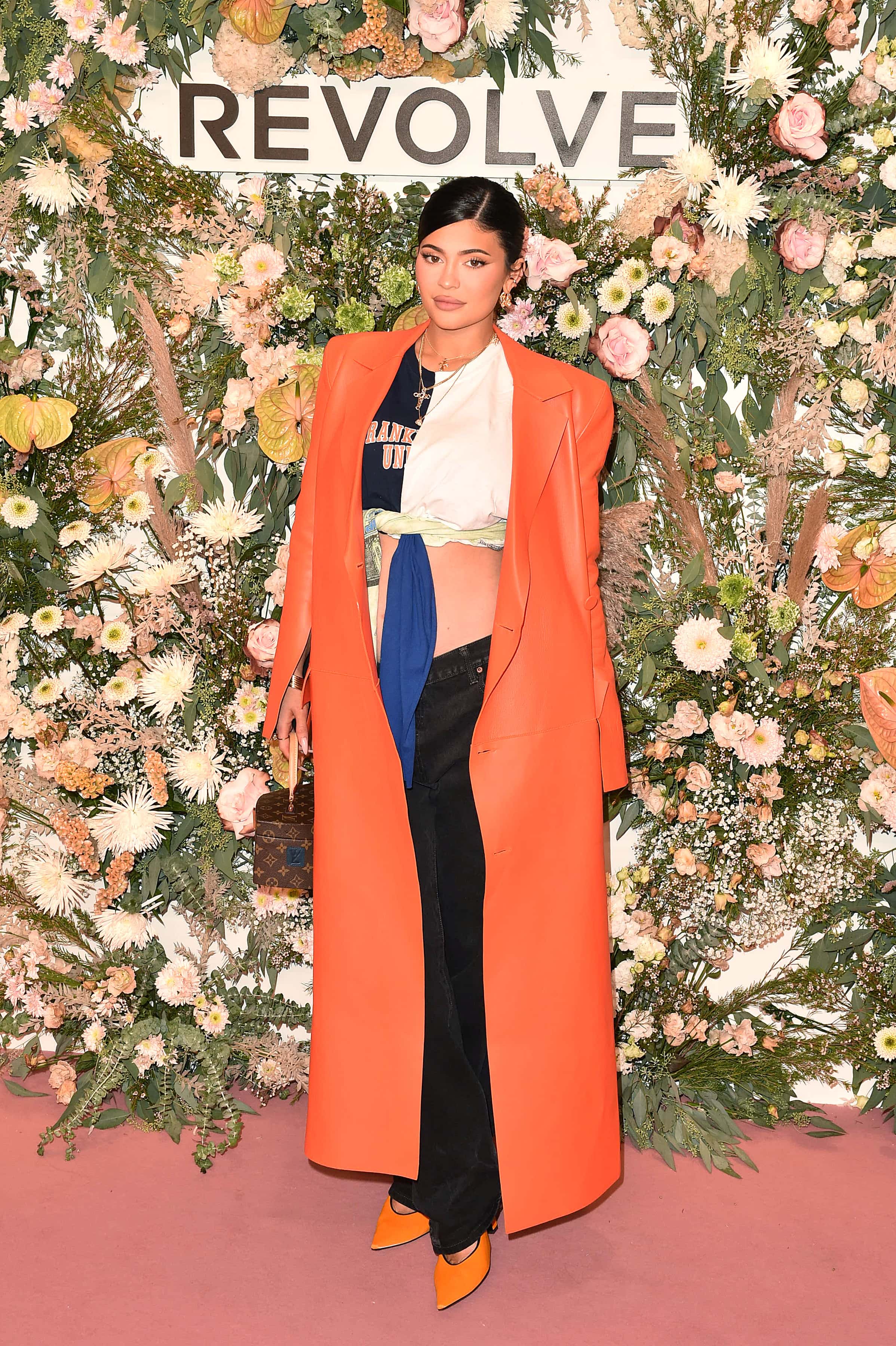 Kylie Jenner attends the REVOLVE Gallery NYFW Presentation And Pop-up at Hudson Yards on September 09, 2021 in New York City. (Photo by Bryan Bedder/Getty Images for REVOLVE)