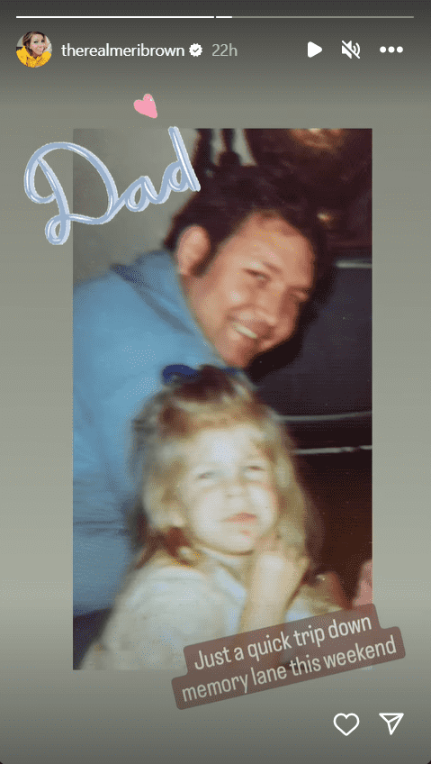Meri Brown pays heartfelt tribute to late father (Instagram/therealmeribrown)