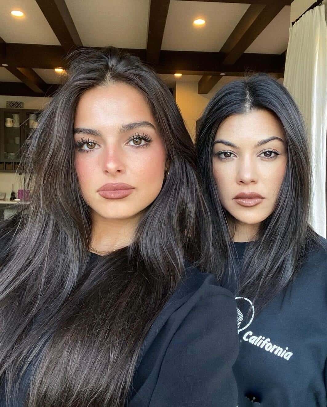 Addison Rae and Kourtney Kardashian have been friends since 2020 (@kourtneykardarshian/Instagram)