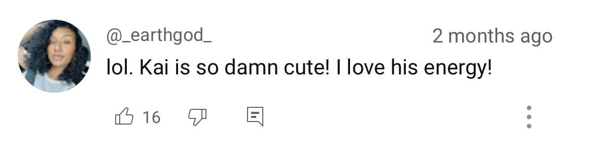 Comment section from Cenat's video (@kaicenatlive/Youtube)