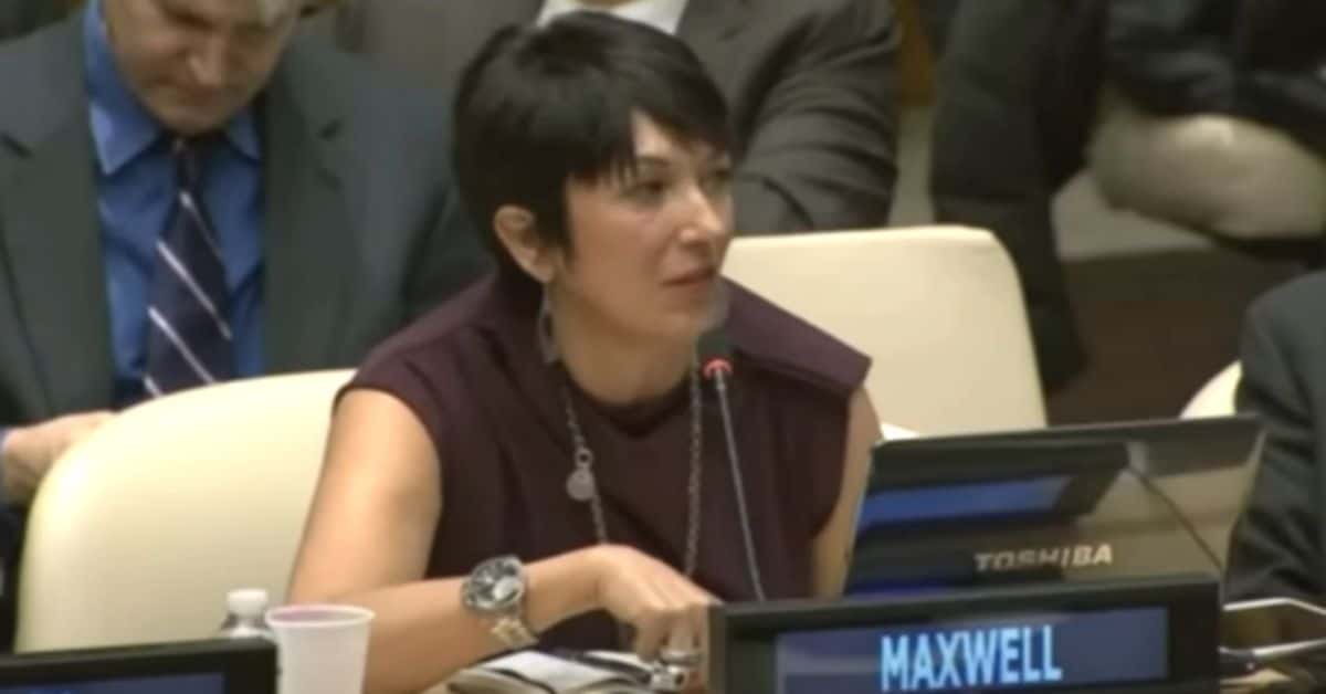 Ghislaine has also been ordered to pay a $750,000 fine for her role in the crime (WBNS 10TV/YouTube screenshot)