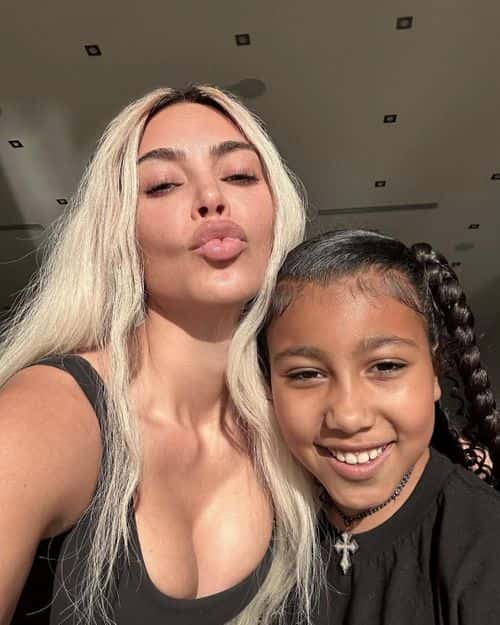 Kim Kardashian and North West are huge fans of Ice Spice (Kim Kardashian's Instagram)