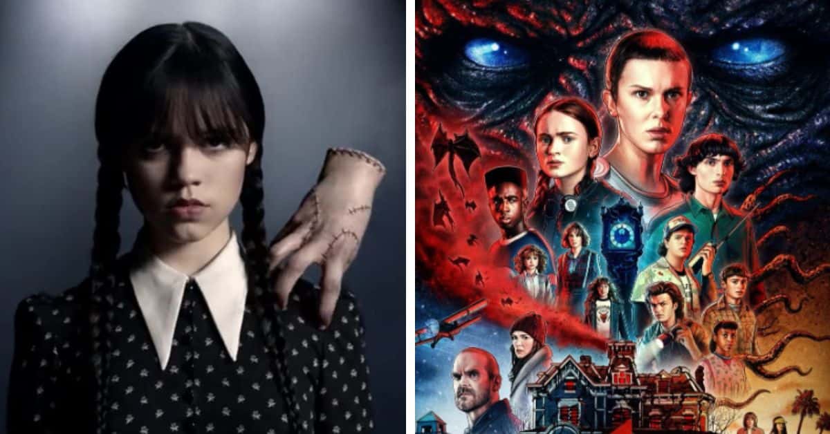 Jenna Ortega's 'Wednesday beats viewership records of Millie Bobby Brown's 'Stranger Things 4' (IMDb)