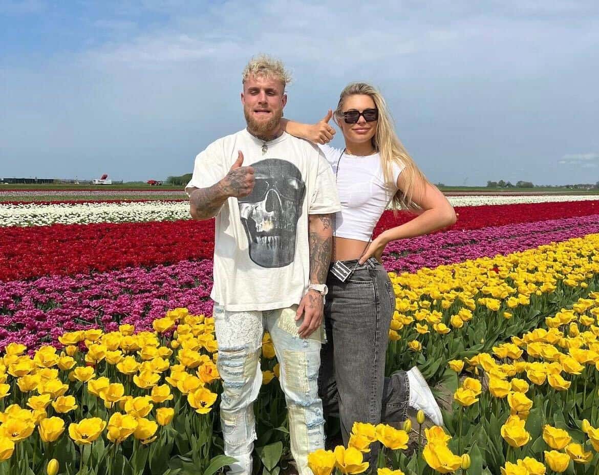 Leerdam and 'The Problem Child' formally announced their relationship on social media in April 2023 (@jakepaul/Instagram)
