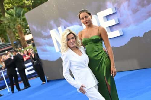 Donna Mills and daughter Chloe attend the UK premiere of