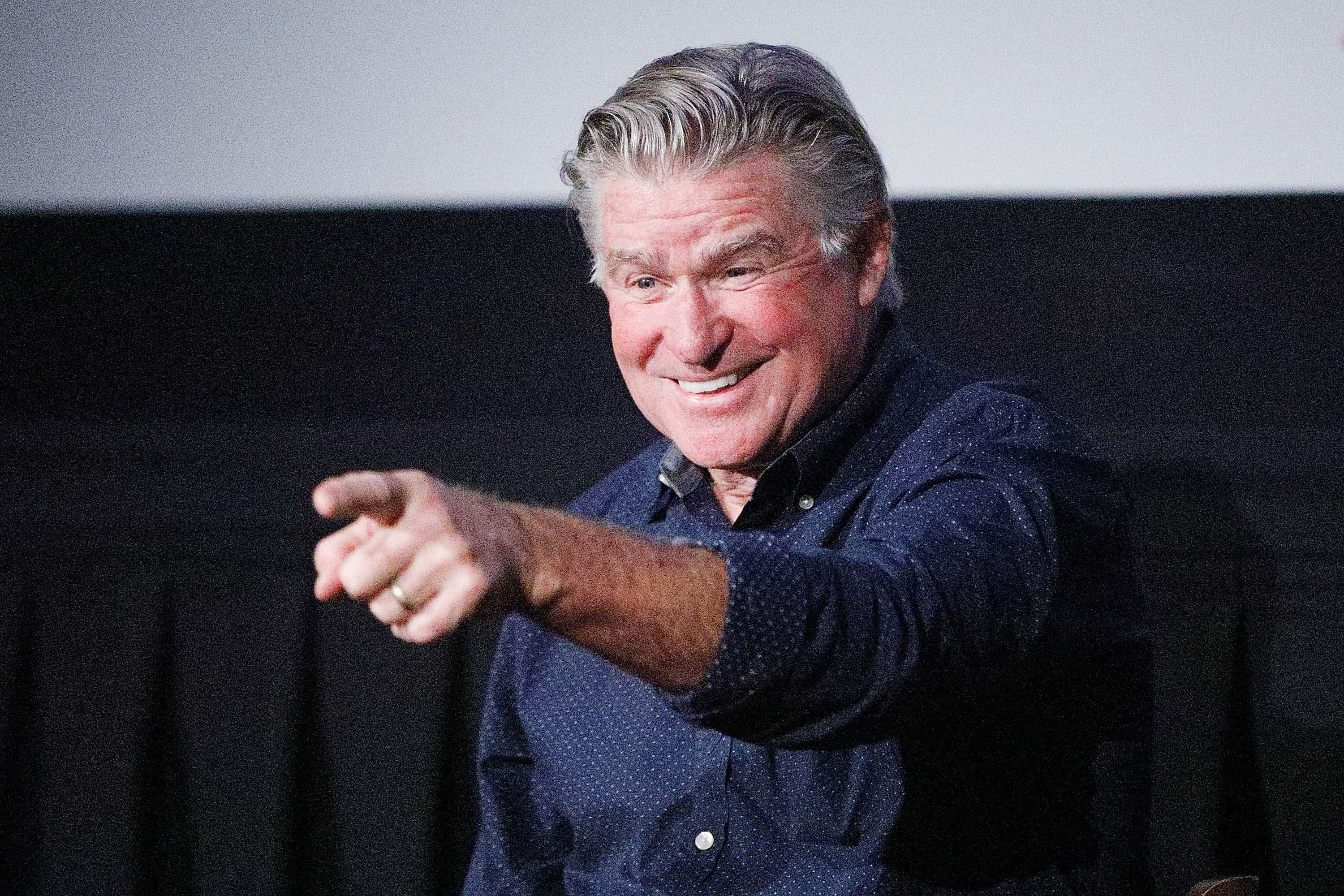 Actor Treat Williams on stage during The Academy of Motion Picture Arts and Sciences and Metrograph special screening of Hair with Treat Williams at Metrograph on September 21, 2019 in New York City.