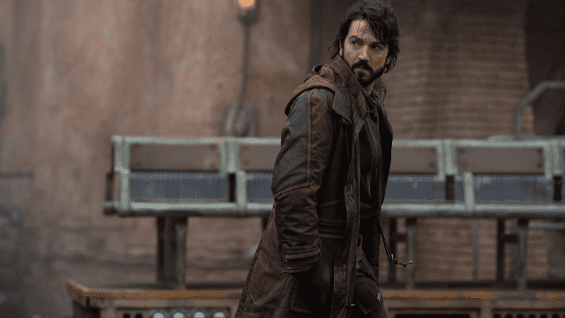 Diego Luna in a still from 'Andor' (Disney+)