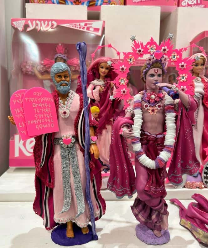 Moses and Krishna (Facebook/@Emiliano Paolini)