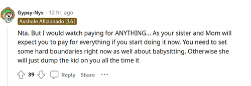 Reddit comment (Reddit)