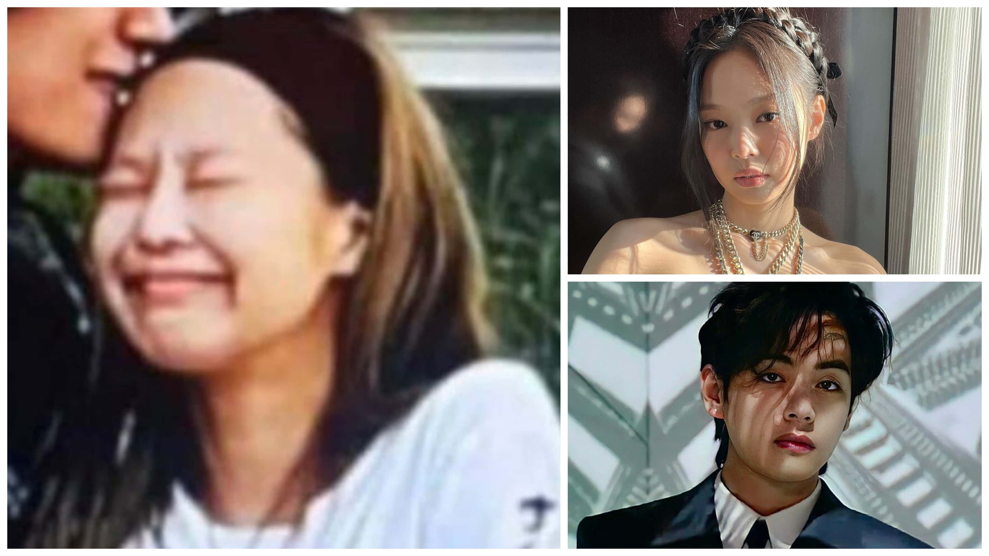 A lawyer explains why no statement from HYBE and YG Entertainment now could be in the best interest of BTS V and Blackpink Jennie (@theh0ttea/Twitter; @jennierubyjane, @thv/Instagram)