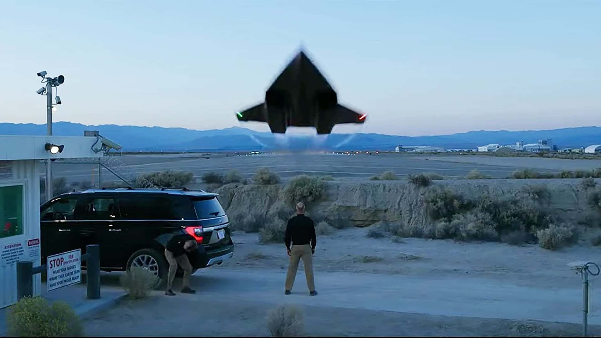 Lockheed Martin SR-72 in 'Top Gun: Maverick' (Paramount Pictures)