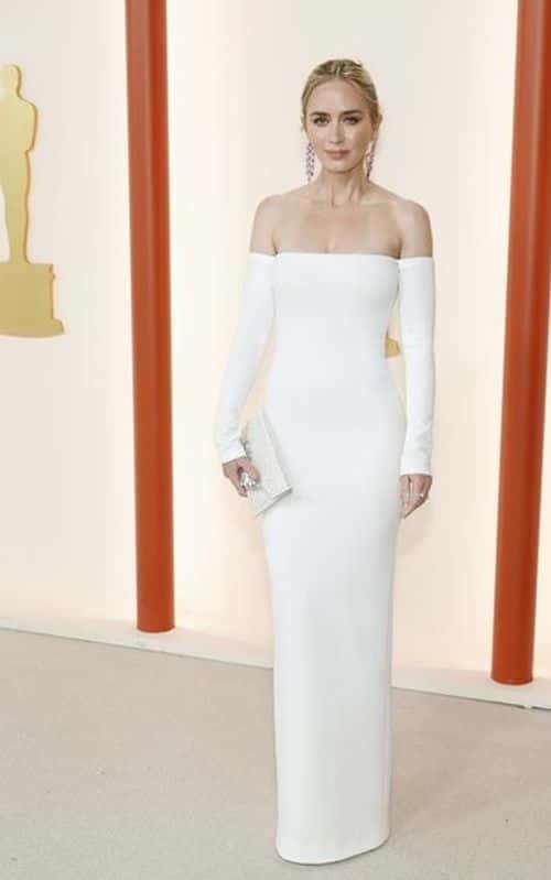 Emily Blunt at Oscars 2023 (ABC)