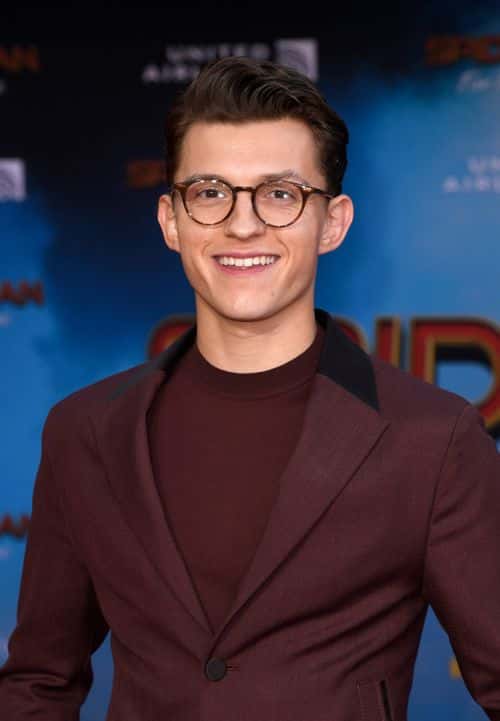 Tom Holland attends the Premiere Of Sony Pictures' 