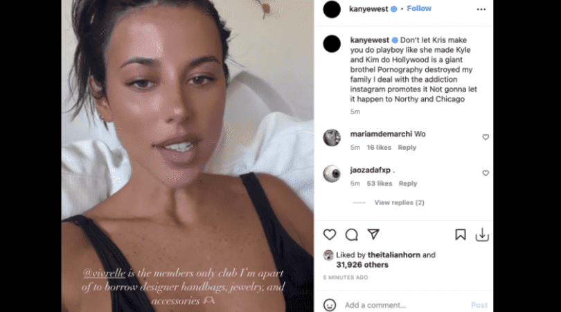 (kanyewest/Instagram)