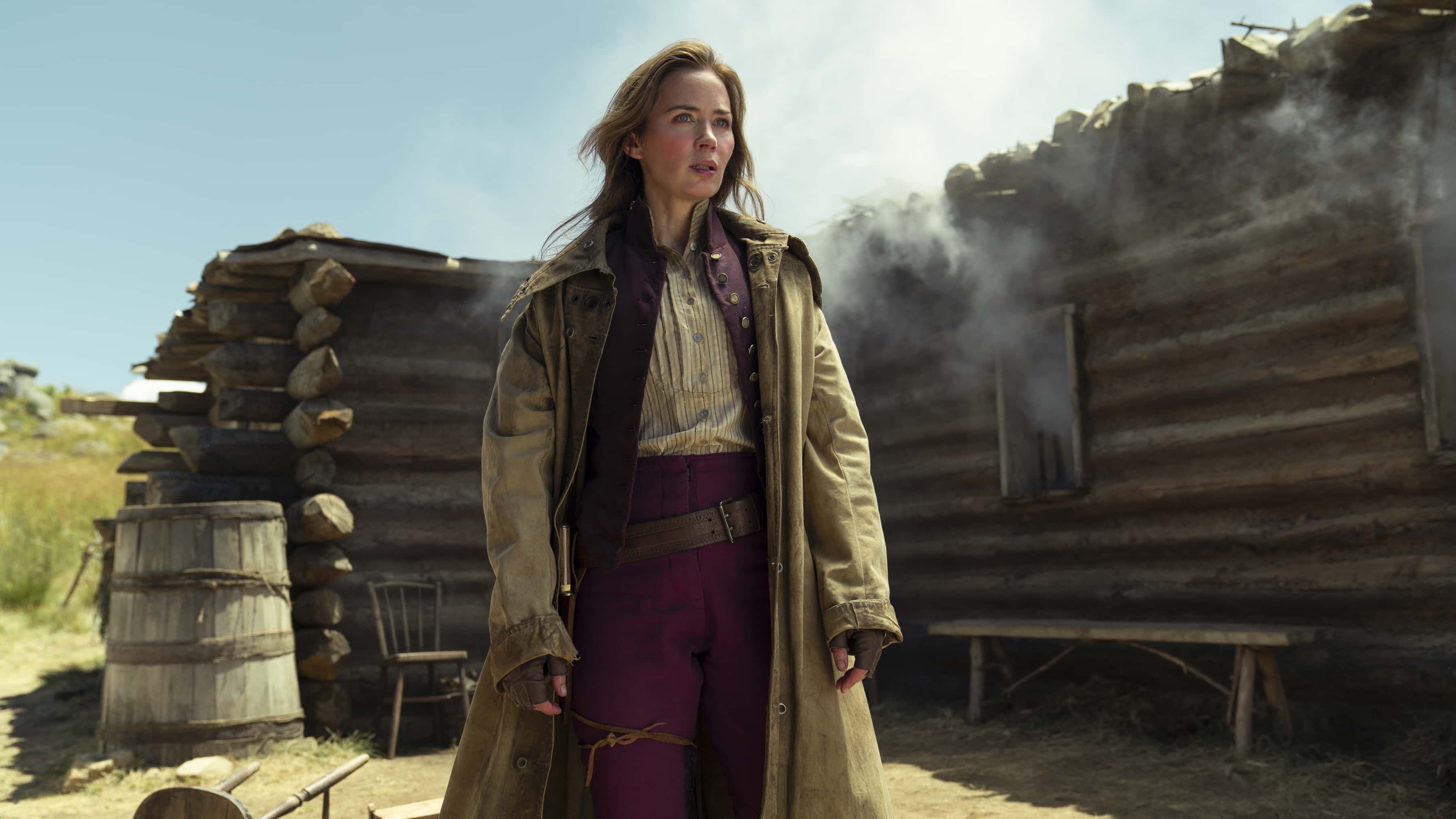Emily Blunt as Cornelia Locke in 'The English' (Amazon Studios)