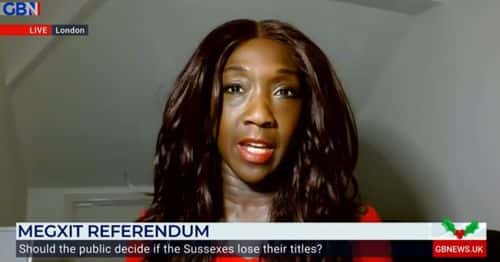 Outraged at the allegations made by Harry and Meghan in their docu-series, GB News host Nana Akua said