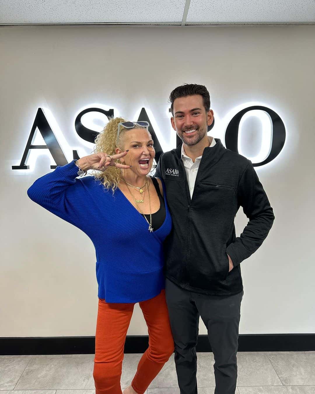 Angela Deem gets dental treatment (Instagram/@deemangela)