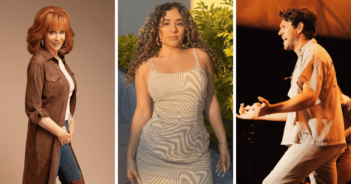 Reba McEntire, Sophia Hoffman and Niall Horan (Instagram/reba/sophiahoffmannn/niallhoran)