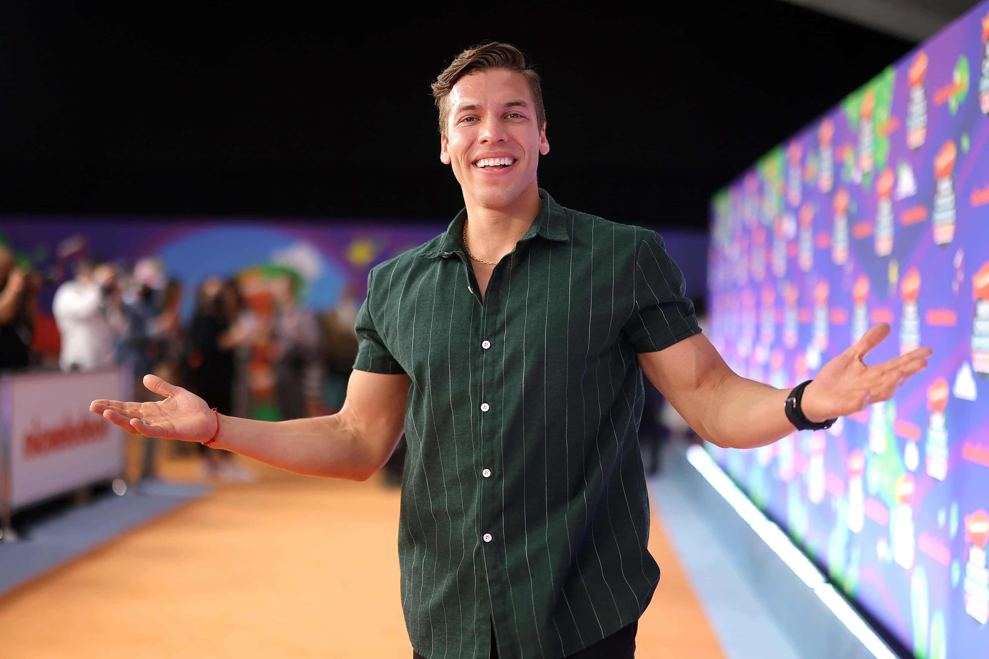 Joseph Baena attends the Nickelodeon's Kids' Choice Awards 2022 at Barker Hangar on April 09, 2022 in Santa Monica, California.