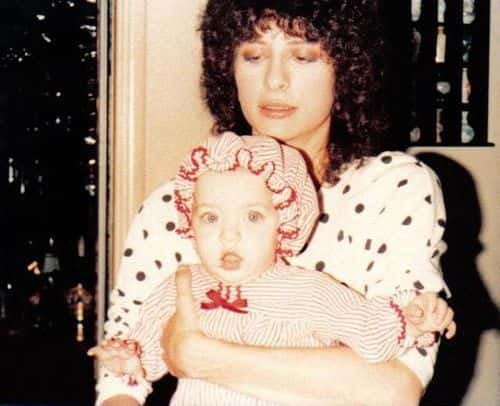 Shannon Cagle with little Desiree (Image provided by Desiree Cagle)