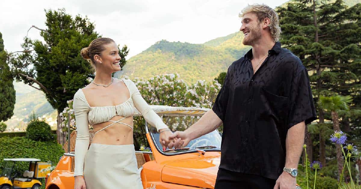 Logan Paul signs a prenup agreement with Nina Agdal (@loganpaul/ Instagram)
