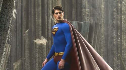 Brandon Routh as Superman in 'Superman Returns' (Warner Bros)