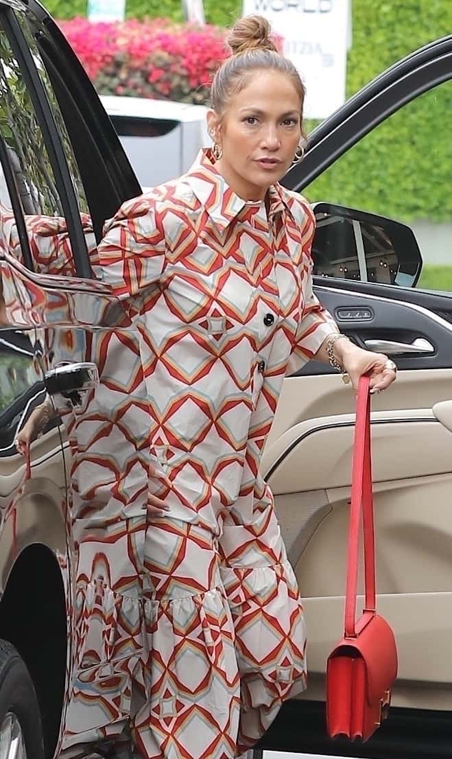 On Saturday, Jennifer Lopez was seen in Los Angeles spending quality time with her children (Backgrid)