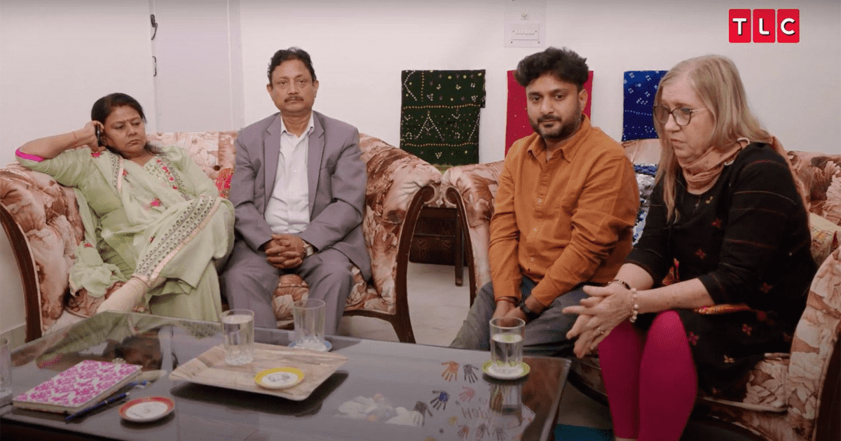 Sumit Singh's parents Sadhna and Anil Singh didn't accept '90 Day Fiance' star Jenny Slatten (YouTube/tlc)