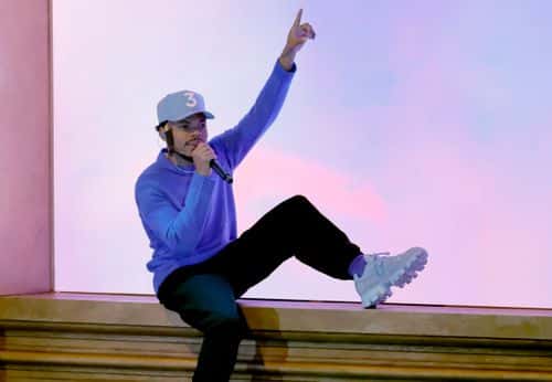 Chance the Rapper performs onstage during the 2022 BET Awards at Microsoft Theater on June 26, 2022 in Los Angeles, California. (Photo by Kevin Winter/Getty Images)
