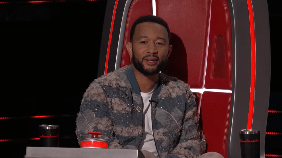 John Legend slams Gwen Stefani for blocking Reba Mcentire during 'The Voice' Season 24 singer Jason Arcilla's performance (NBC)