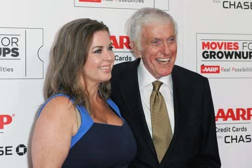 Actor Dick Van Dyke (R) and Arlene Silver Van Dyke attend AARP's 15th Annual Movies For Grownups Awards at the Beverly Wilshire Four Seasons Hotel on February 8, 2016 in Beverly Hills, California. (Photo by Joshua Blanchard/Getty Images)