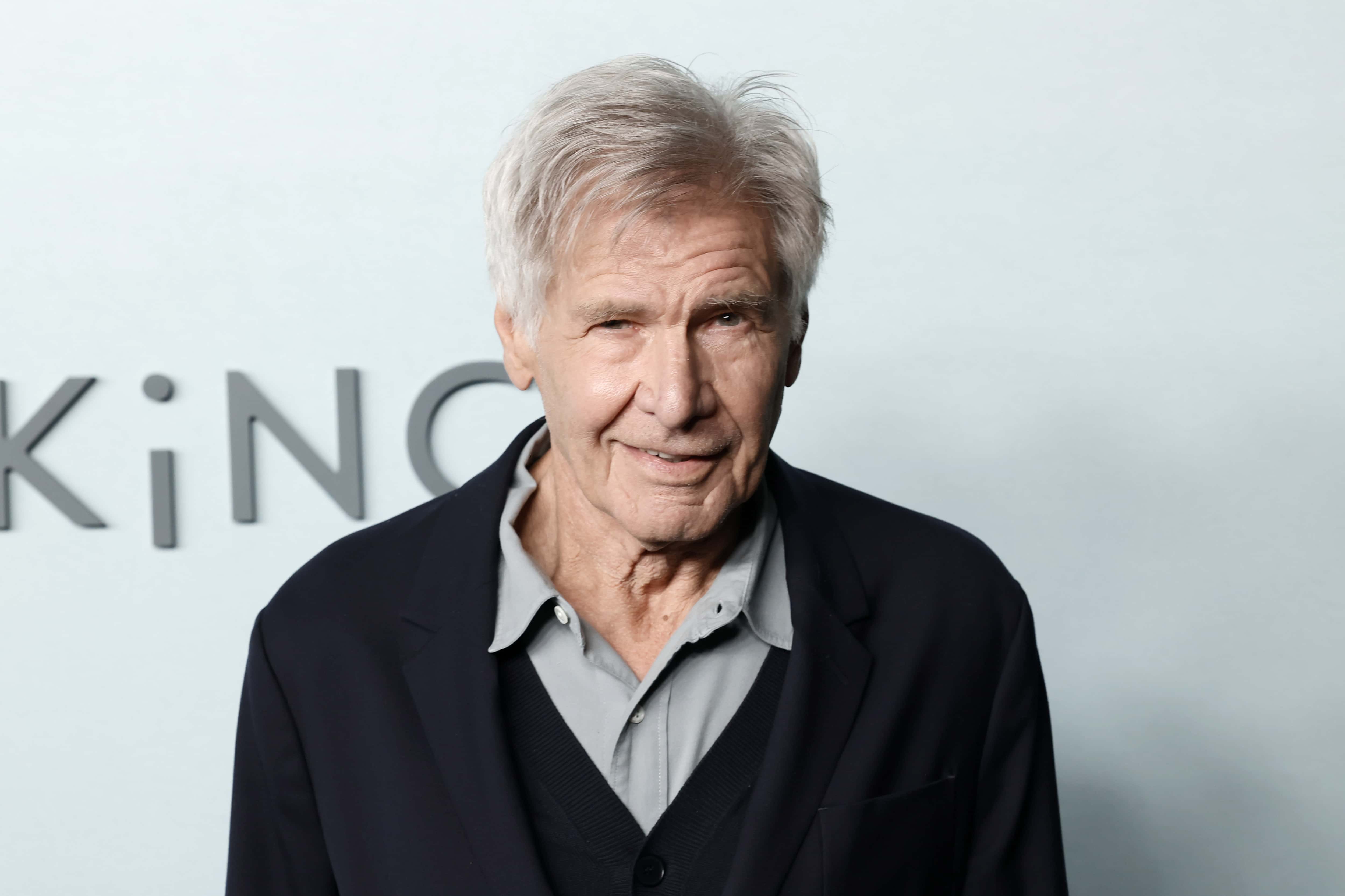Harrison Ford attends the premiere of Apple TV+'s 