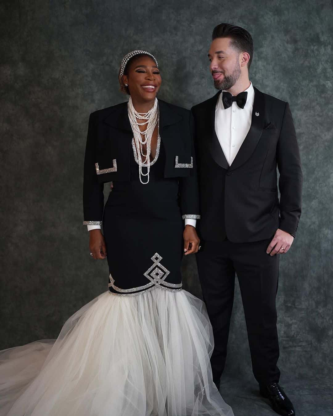 Serena William and her husband Alexis Ohanian (Instagram/@serenawilliams)