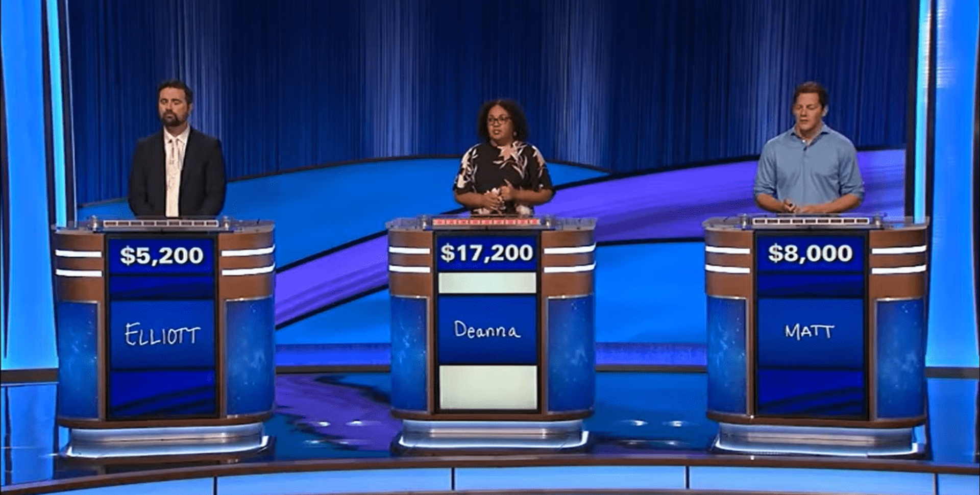 Deanna Bolio became the Jeopardy! Second Chance champ (Jeopardy!)