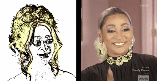 'RHOP' star Karen Huger accused Juan Dixon of having an affair with her look-alike (Bravo)