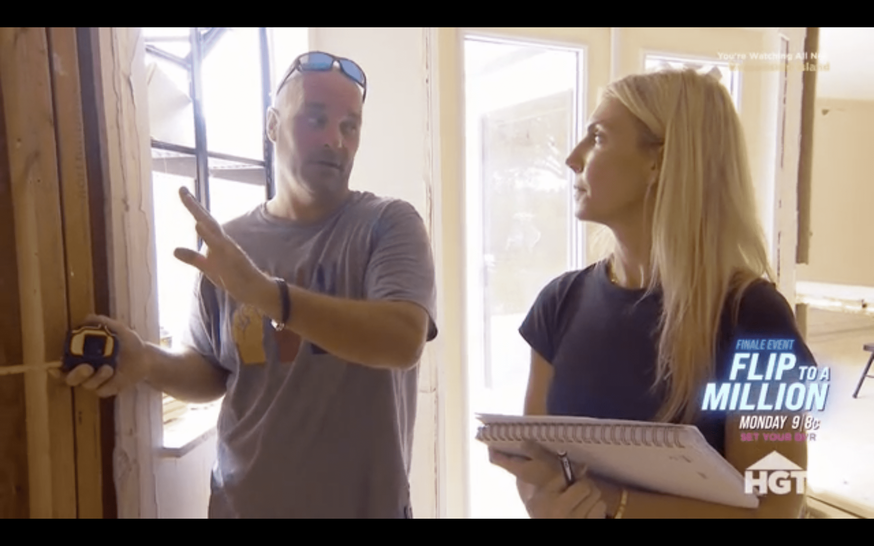 Bryan and Sarah Baeumler on 'Renovation Island' (HGTV)