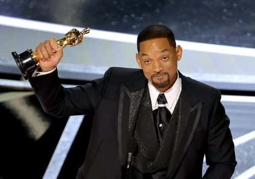 Will Smith accepts the Actor in a Leading Role award for ‘King Richard’ onstage during the 94th Annual Academy Awards at Dolby Theatre on March 27, 2022 in Hollywood, California.