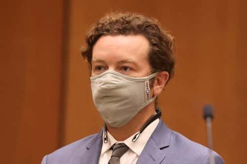 Actor Danny Masterson is arraigned on rape charges at Clara Shortridge Foltz Criminal Justice Center on September 18, 2020 in Los Angeles, California.  Masterson has been charged with forcibly raping three women on separate occasions between 2001 and 2003.